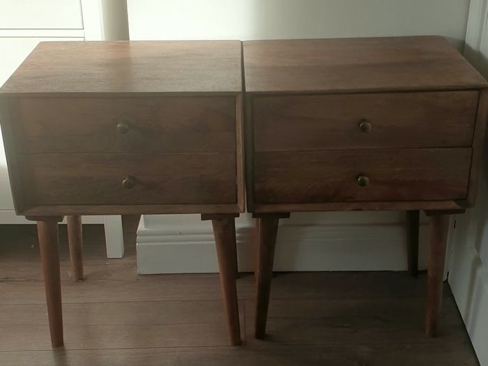 Large wooden lockers
