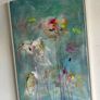 Framed Original Abstract Painting Dublin  Original Art Gift Image 2