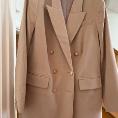 Women's beige longline military style jacket- V  by  Very - brand new never worn