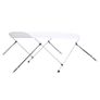 2 Bow Bimini Top White 150x120x110 cm Image 4