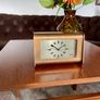 Vintage Working Post Modern Staiger Chrometron Gilt Metal Quartz 1970s Image 3