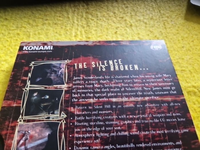 Silent Hill 2 Special Set 2 disc set PlayStation2 Ps2 games Original