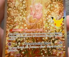 Mew SIR Pokemon 30th Celebration