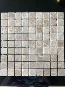 Natural stone mosaic tiles
