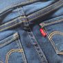 12m, Bnwot Levi's Baby Girls Jean Leggings with Stretchy Elasticated Waistband Image 6