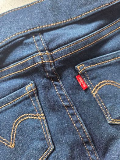 12m, Bnwot Levi's Baby Girls Jean Leggings with Stretchy Elasticated Waistband
