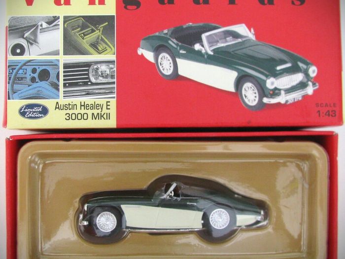 Diecast Model Austin Healey 3000 Mk2 - Collectable Vanguards 1:43