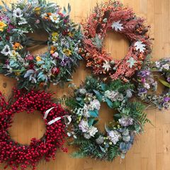 5 Luxury Artificial Door Wreaths