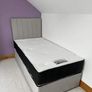 Brand New Stylish single Divan Beds.. Multiple Options Of Headboards. Tufted Memory Foam Mattresses Available. Drawers Storage Available Image 3