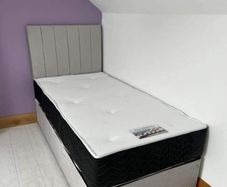 New Double, King And Superking Sizes Divan Beds Instock. Multiple Headboard Designs And Drawers Storage Available