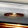 Vintage Hallmarked 9k Yellow Gold Geometric Ring Image 9