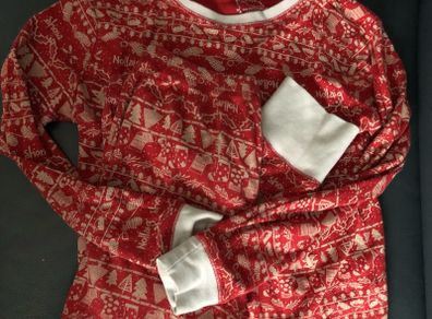 Christmas pyjama pj 9-10 y