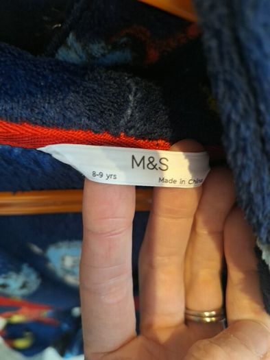 M&S Avengers bathrobe