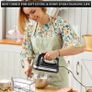 Hand Electric Mixer, 300W Ultra Power Food Kitchen Mixer with 5 Self-Control Speeds + Turbo Boost, 5 Stainless Steel Attachments Handheld Blender for Baking, BLACK Image 6