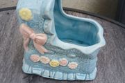 Vintage Ceramic Basinett Planter