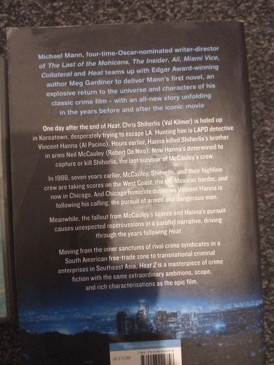 Heat movie and sequel in book
