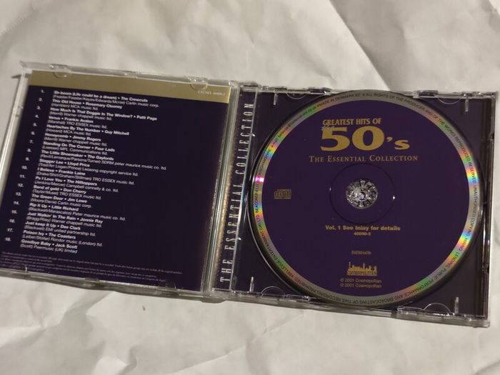 Greatest Hits of The 50s Cd