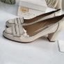 CHLOE Moassin leather off white court Sz 40 (Fit 7.5 - 8 UK) - Rrp 399 euro Image 4