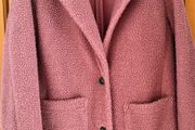 Rose Pink Teddy Coat