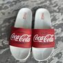 Coca-Cola flip-flops, size UK 9/10, like new. Image 2