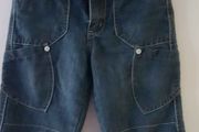 Navy capri 6/7 years old jeans never worn
