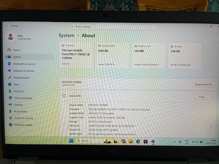 Dell Latitude 5320