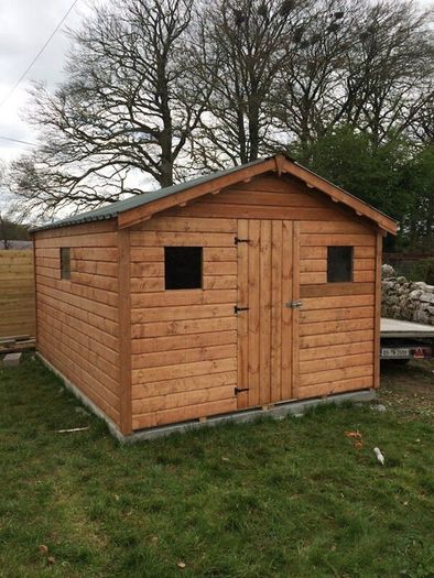 Heavy Duty Timber Garden Sheds | 22mm Shiplap
