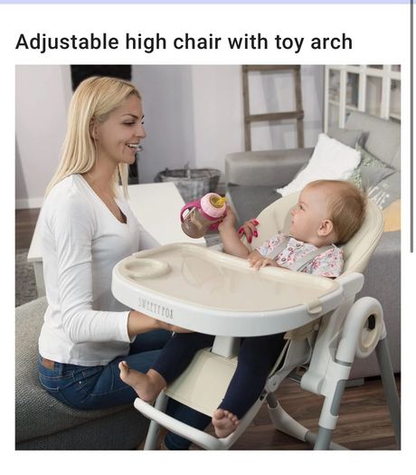 baby high chair with arc toy