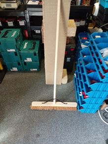 sweeping brush