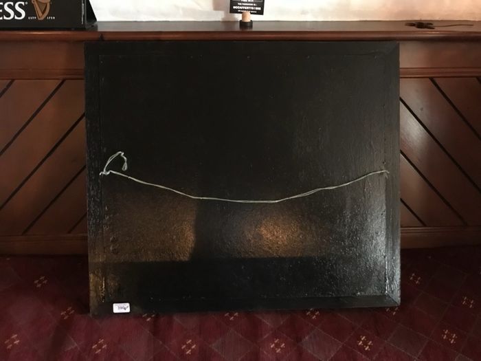 Dunvilles Three Crown Whisky Advertising Pub Mirror 740mm x 640mm
