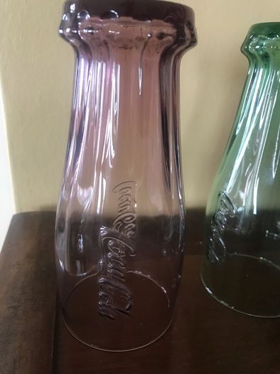 Coca Cola 'cap top' Glasses (4)