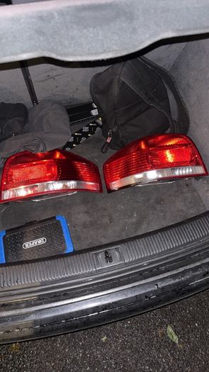 audi a3 8p tail lights 3 door 2003-2008