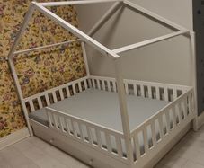 Kids Bed Toddler House Bedroom