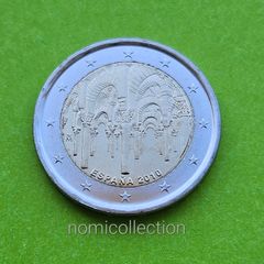 Spain 2010 year Uncirculated 2 Euro coin.