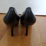 Rosanna ladies leather black dress up high heel shoes size 5 UK 38 EU NEW Image 4