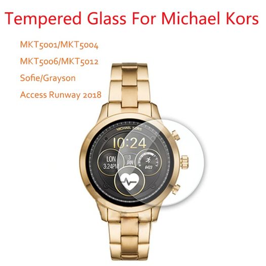 Michael Kors Access Runway 2018 Tempered Glass Screen Protector Smartwatch tempered glass screen protector