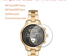 Michael Kors Access Runway 2018 Tempered Glass Screen Protector Smartwatch tempered glass screen protector