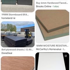 ISO wood sheets