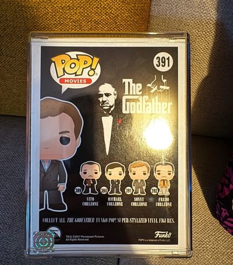 James Caan Signed Autograph Funko The Godfather Sonny Corleone