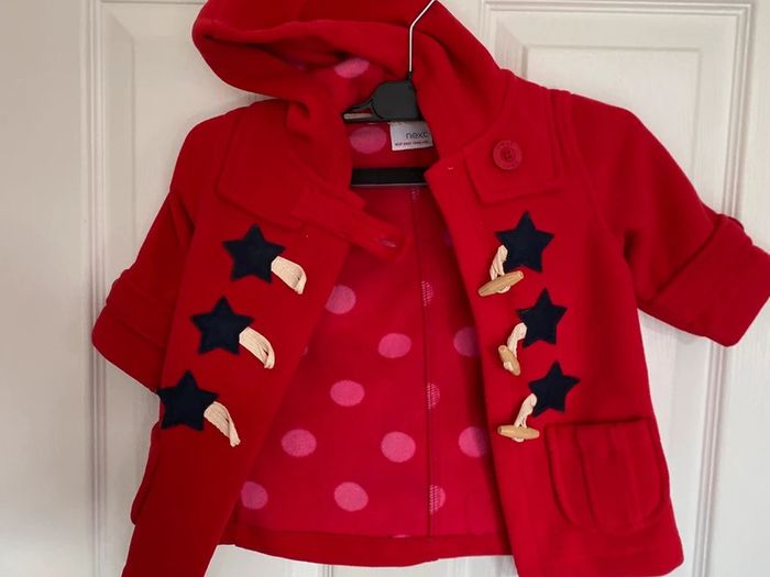 Gorgeous very soft baby coat by Next