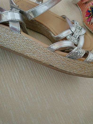 silver sandal
