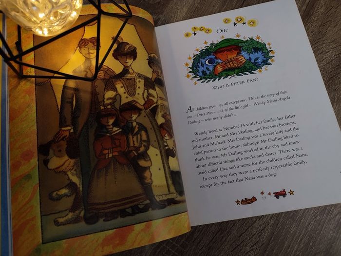 Peter Pan !  by J. M. Barrie ! 2015 ! by Orchard Books !