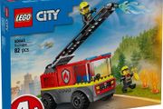 LEGO City 2025 Fire Engine Ladder Truck with Two Firefighters 82 pcs Code 60463