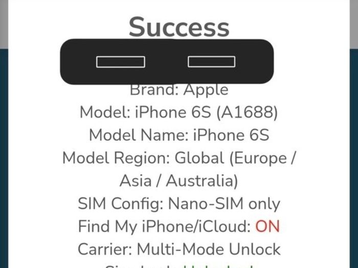Apple iPhone 6s 32GB + Protector + Case
