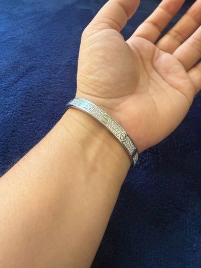 Pave Stone Bracelet Non Tarnish