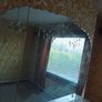 Large Vintage 1960s-Style Wall Mirror with Star Ornaments & Crystal Pendants. Dublin Image 4
