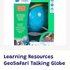 Learning Resources GeoSafari Talking Globe