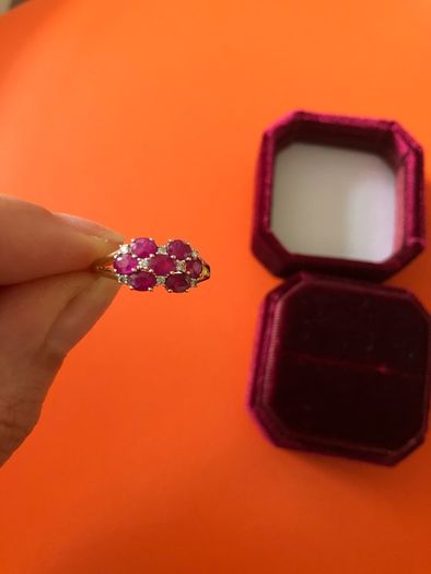 14ct gold ruby ring
