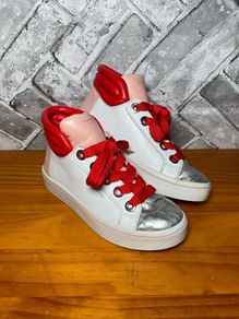 Skechers Street Hi-Lites Block Poppers Ladies Leather Hi Top Trainers UK5 EUR38