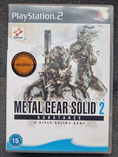 Metal Gear solid 2 Sunstance ps2